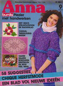 Anna-Burda Maandblad 1985 Nr. 9 September